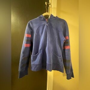 Blue and Pink Women's Jacket